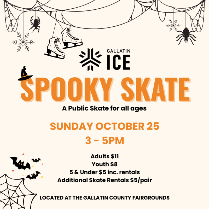 Spooky Skate Square Graphic