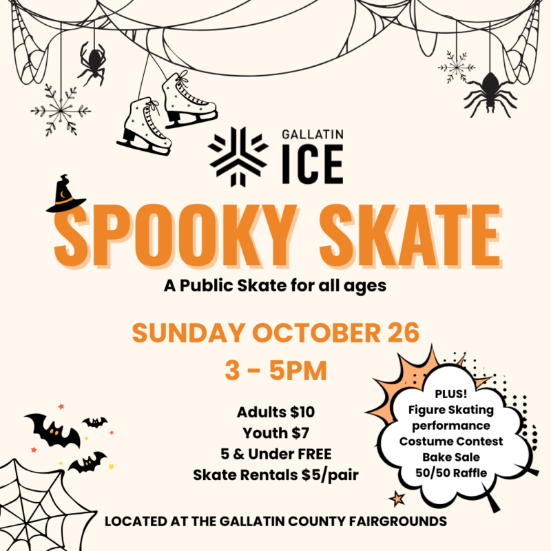 Spooky Skate Square Graphic